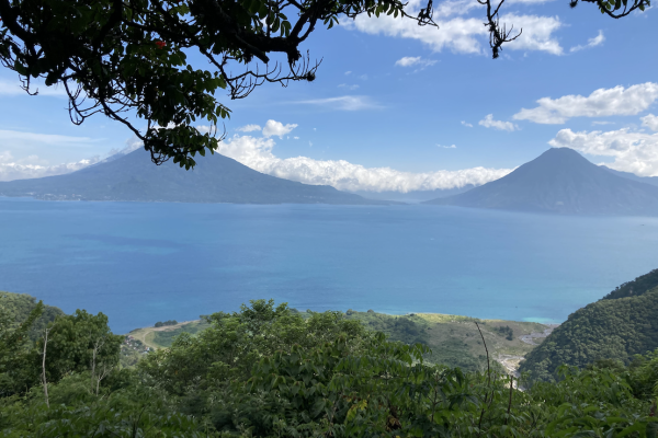 Lago Atitlan looking like a postcard