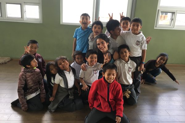 Edu and Hope Younger Primary Class Pic Fran Xela 2019